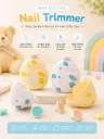 🐣 Hatchling Baby Electric Nail Trimmer Safe, Gentle & Perfect for Tiny Nails 👶💛