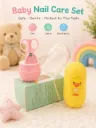 🌸 Baby Nail Care Kit – Safe & Gentle Grooming
