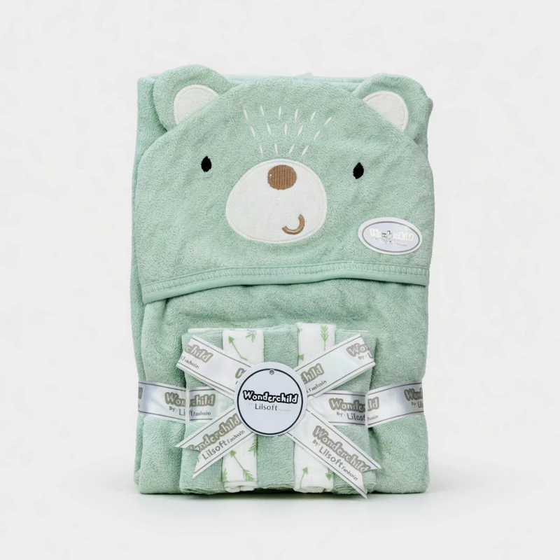 6Pc Baby Soft Bath Towel