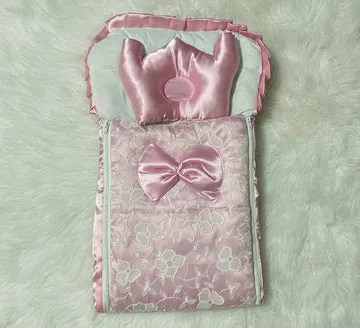 Turkish Silk Carry Nest Pink