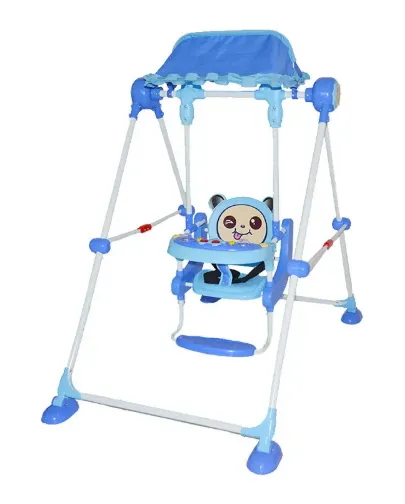Metal Pipe Children Swing Chair Home Cradle Chair
