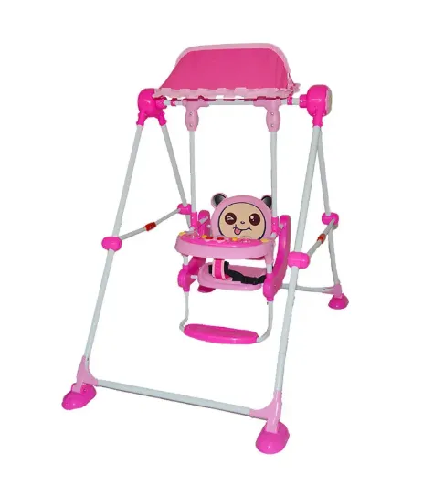 Metal Pipe Children Swing Chair Home Cradle Chair