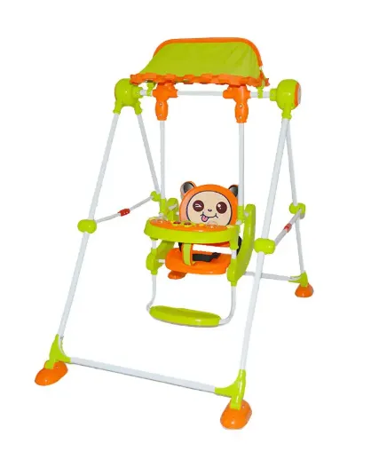 Metal Pipe Children Swing Chair Home Cradle Chair