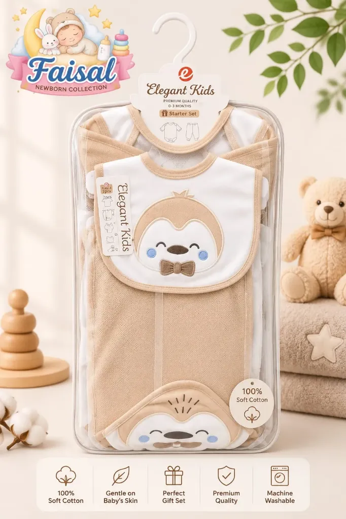 Newborn Baby Essentials Starter Set – Complete Gift Collection