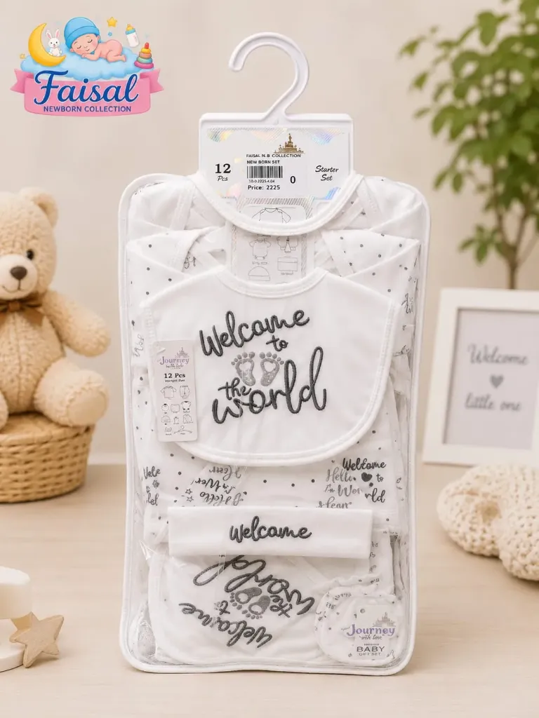 Newborn Baby Essentials Starter Set – Complete Gift Collection