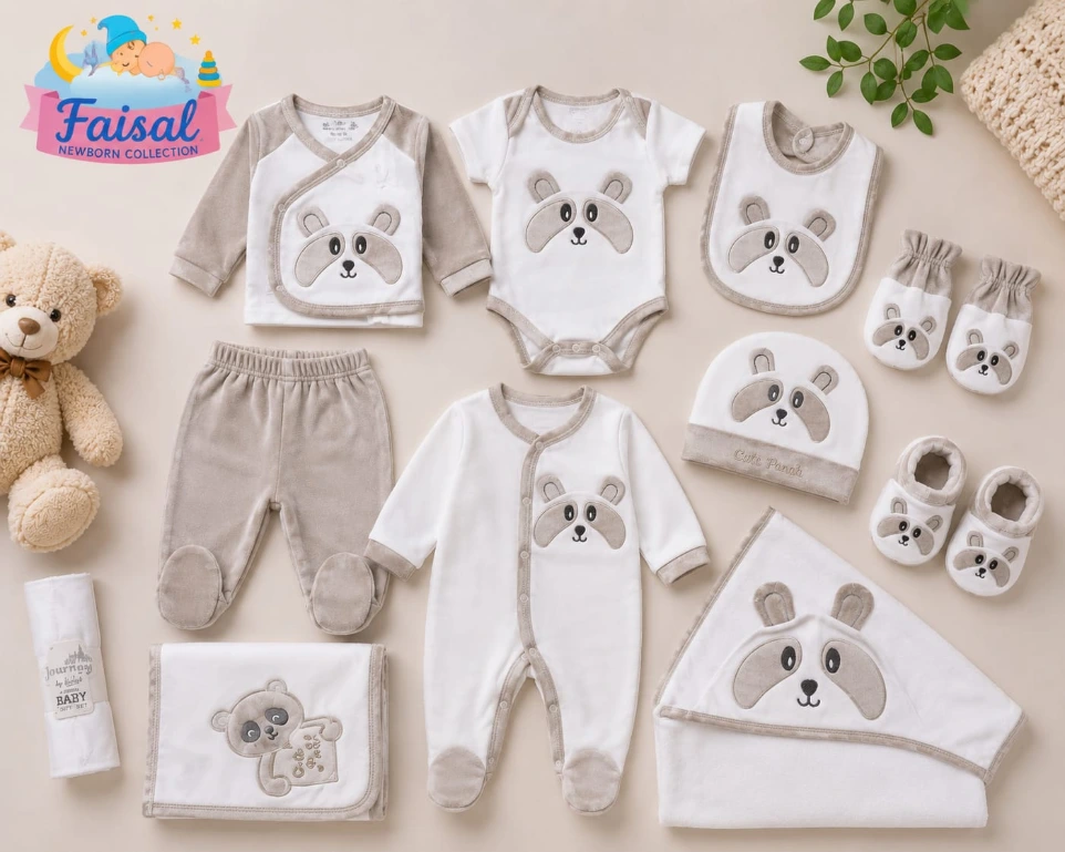 Newborn Baby Essentials Starter Set – Complete Gift Collection