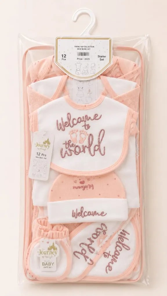 Newborn Baby Essentials Starter Set – Complete Gift Collection