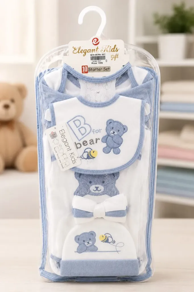 Newborn Bear Style Baby Starter Set