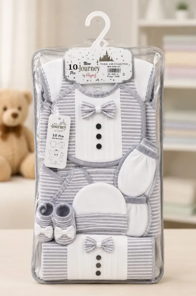 Newborn Bow Style Baby Starter Set