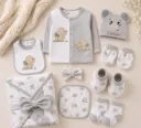 Elephant Style Newborn Baby Essentials Starter Set – Complete Gift Collection