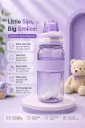 Kids BPA-Free Water Bottle with Flip Straw – 850ml