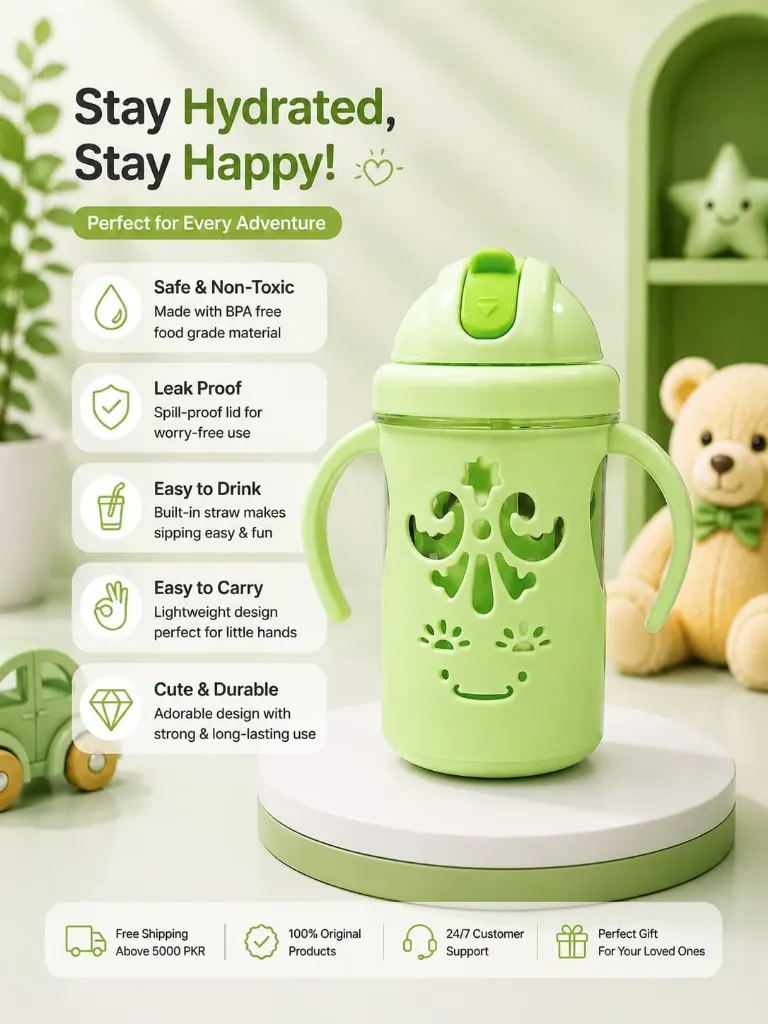 Baby Sipper Bottle – Safe, Cute & Easy to Carry