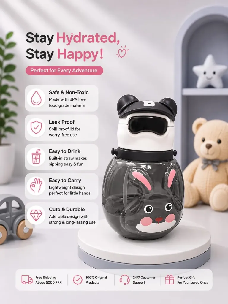 Baby Sipper Bottle – Safe, Cute & Easy to Carry