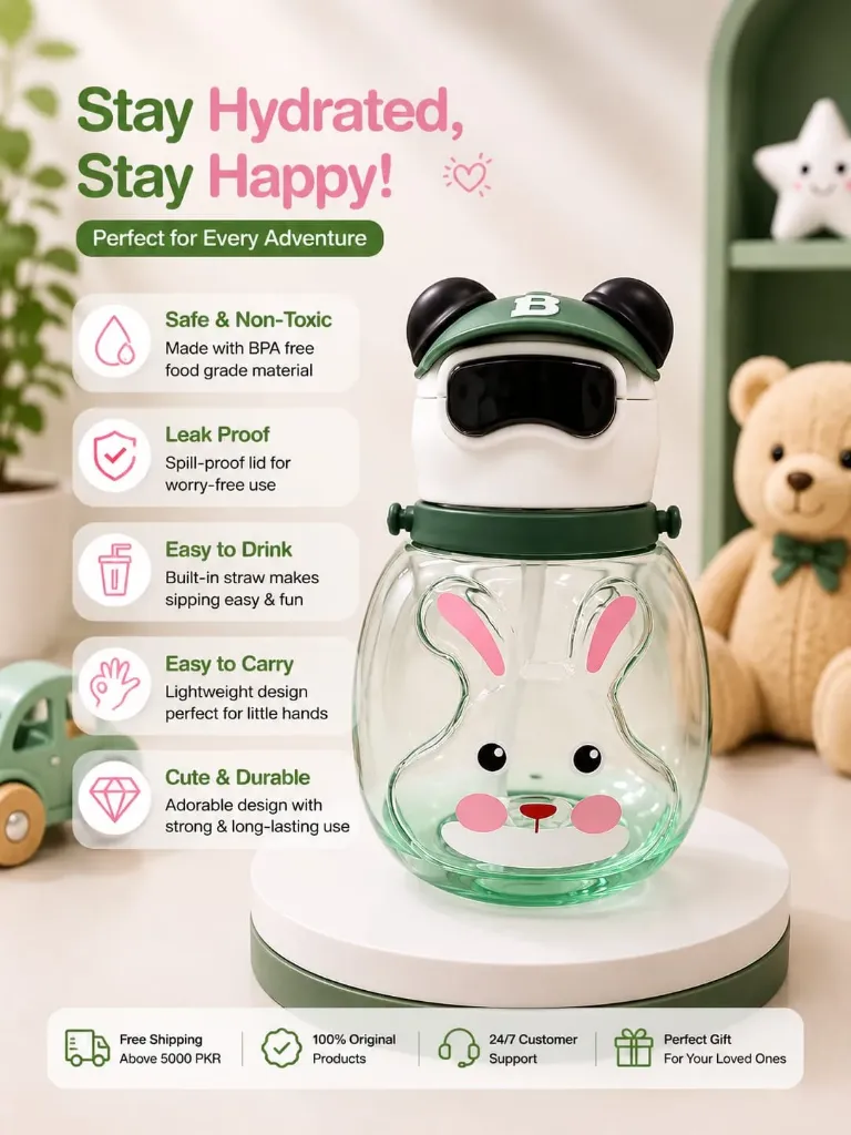 Baby Sipper Bottle – Safe, Cute & Easy to Carry